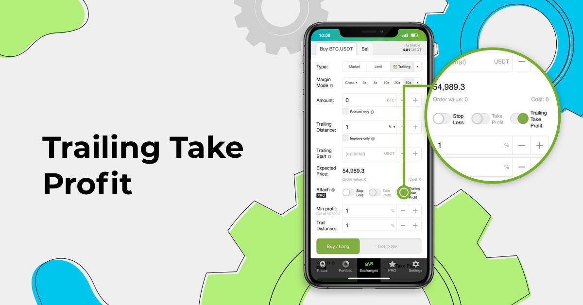 Trailing Take Profit is a smart order that maximizes your profit by letting you ârideâ the price as long as it keeps moving in your favor.