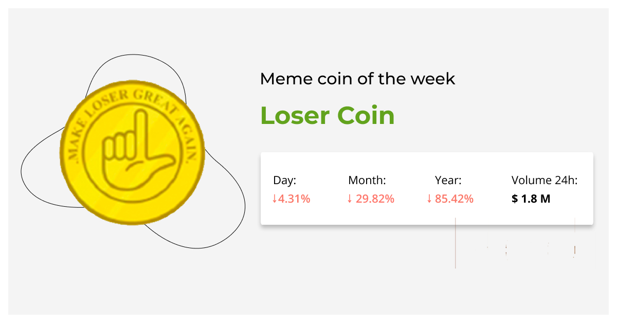Loser coin of the week