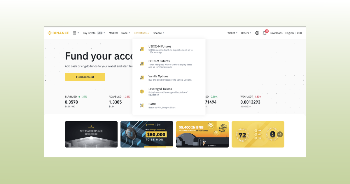 Binance_derivative_trading