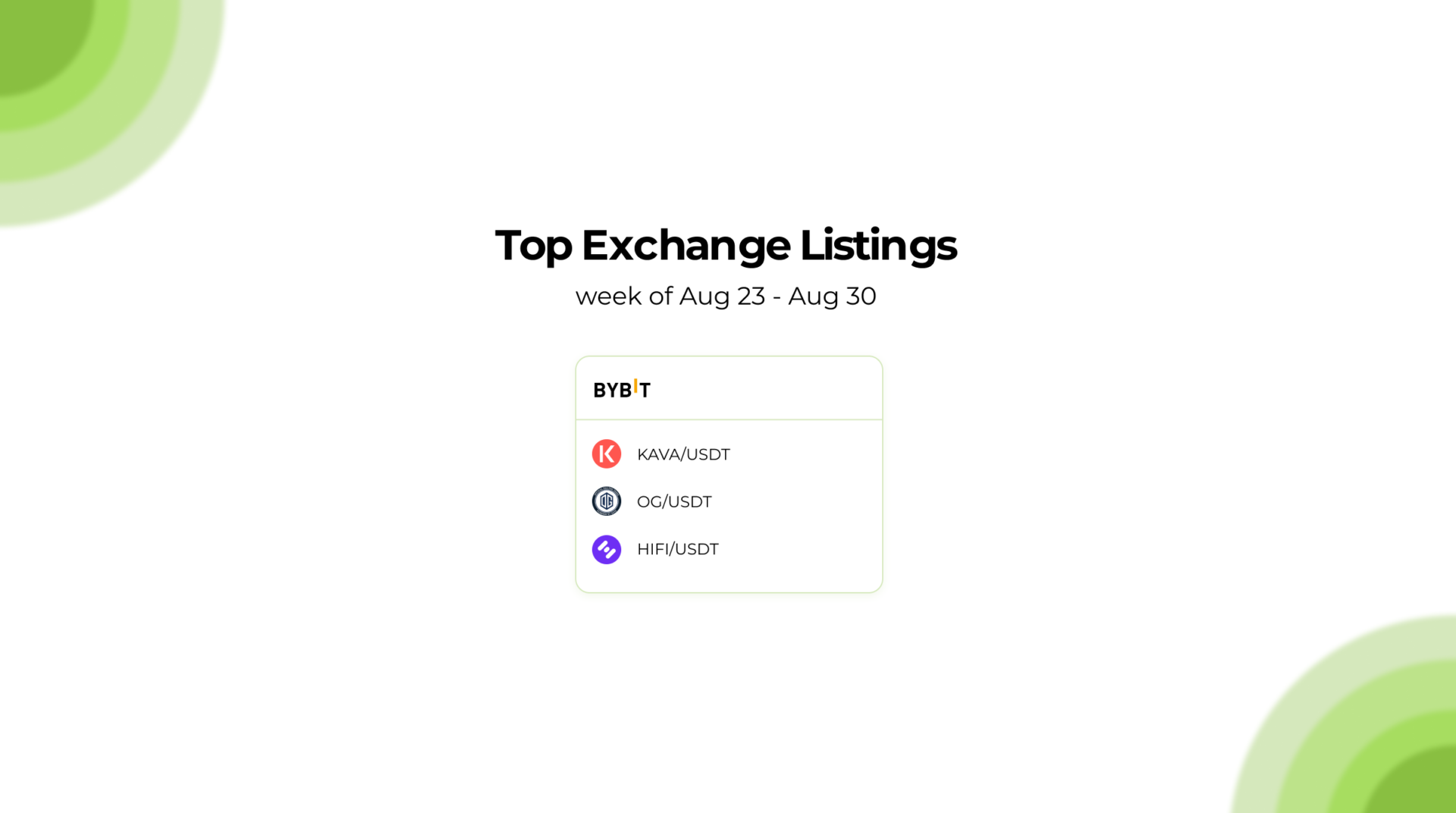 GC listing